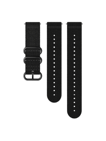 SUUNTO 24mm TEXTILE BLACK apyrankė